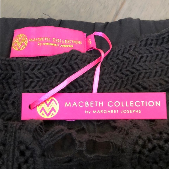 NWT Macbeth Collection crochet shorts. Size Small. - Picture 2 of 5
